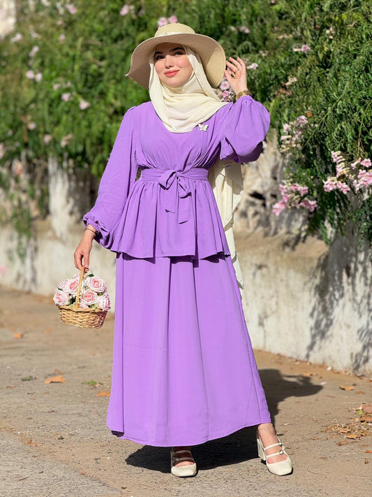 ENSEMBLE FULLA - violet